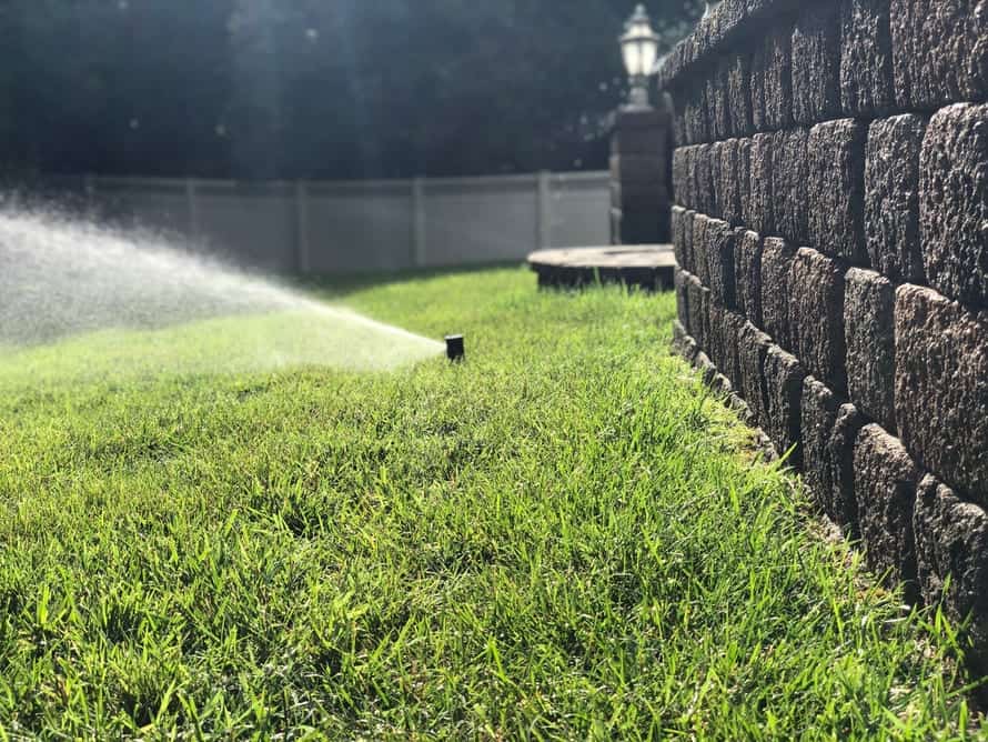 Irrigation System Installation project 8