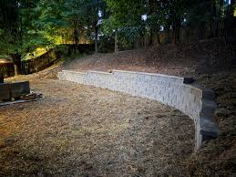 Retaining Wall Installation in Walker project 3