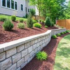 Retaining Wall Installation in Walker project 5