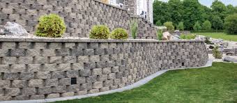Retaining Wall Installation in Walker project 6